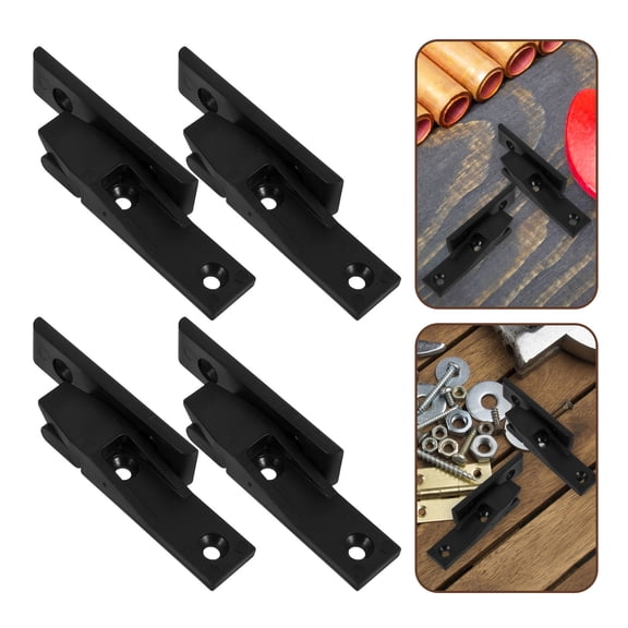 WHAMVOX Roman Column Connectors Black Plastic Buckle Joint for Fasteners 10 Sets