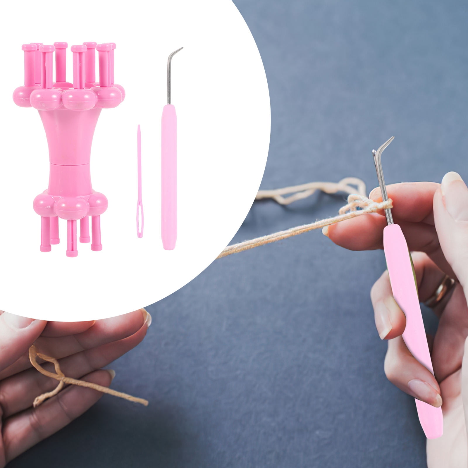DECORNIJIA weaving kit Rope Braiding Machine Plastic for Weaving ...