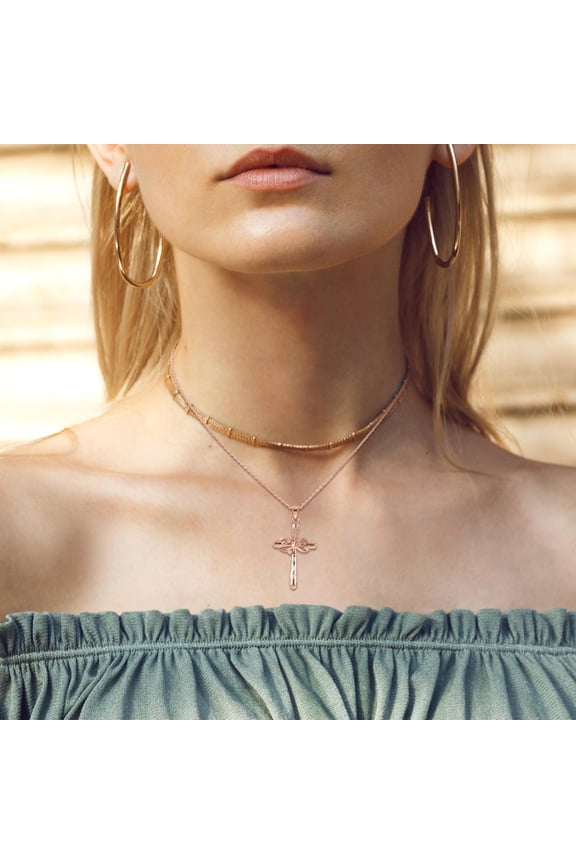 Rose Gold Vintage for Women Copper Fashion Jewelry Perfect for Parties and Daily Wear