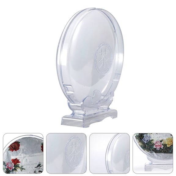 WHAMVOX Transparent Plastic Tea Collection Box for Storage Use Detachable and Sealing Upgrade 1 Piece