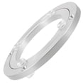 thumbnail image 1 of WHAMVOX  Round Turntable Bearing Base Rotating Display Dining Silver, 1 of 8