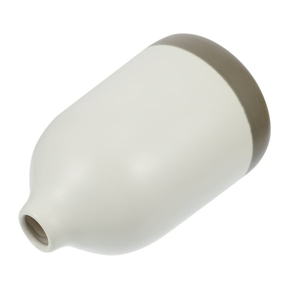 WHAMVOX Round Vase Ornament Porcelain Floral Pottery Flower Dining Room Table Decor Vases Child White