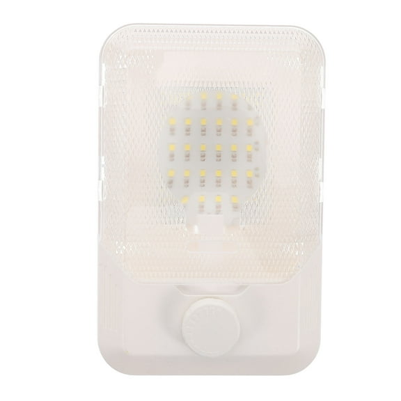 FESTFENDS Dimming LED Ceiling Dome Lights White PC Interior Lighting for Boat 1Pack