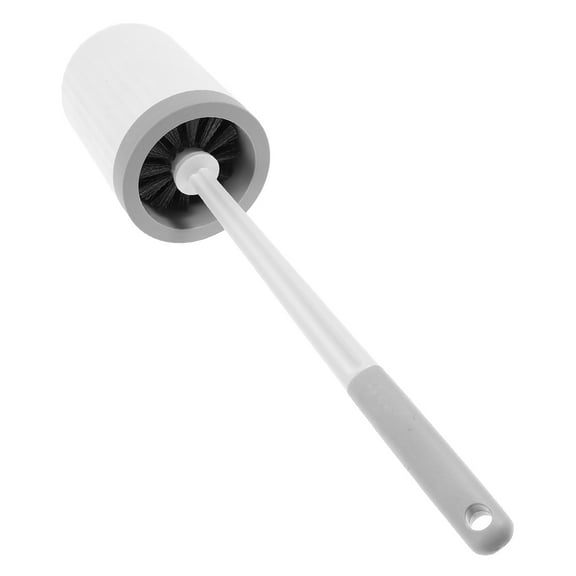 Luxshiny Bathroom Cleaning Brush with Handle and Wall Mount Holder for Multi-Purpose Use