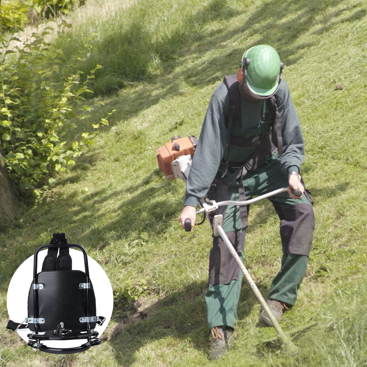 WHAMVOX Safe Use Mower Accessory Professional Knapsack Rack - Walmart.com
