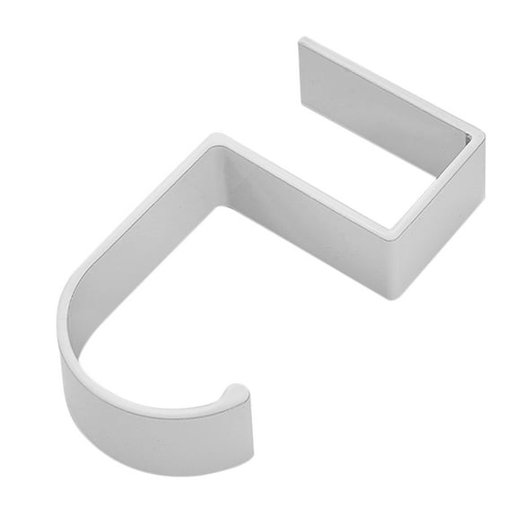 SEWCHICS Tabletop Purse Hooks Aluminium Alloy White 1 Pcs Storage Solution