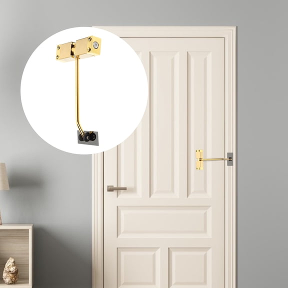 WHAMVOX  Safety Spring Door Closer Auto Stopper Prevent Slamming Furniture