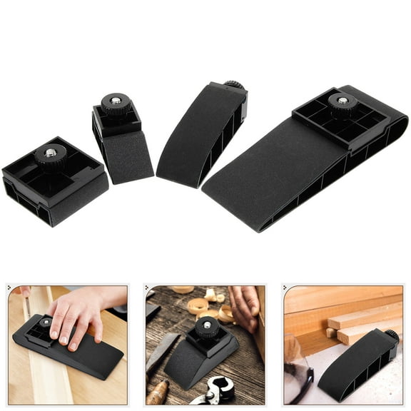 WHAMVOX  Sandpaper Sander Woodworking Tools Detail Multifunction Black