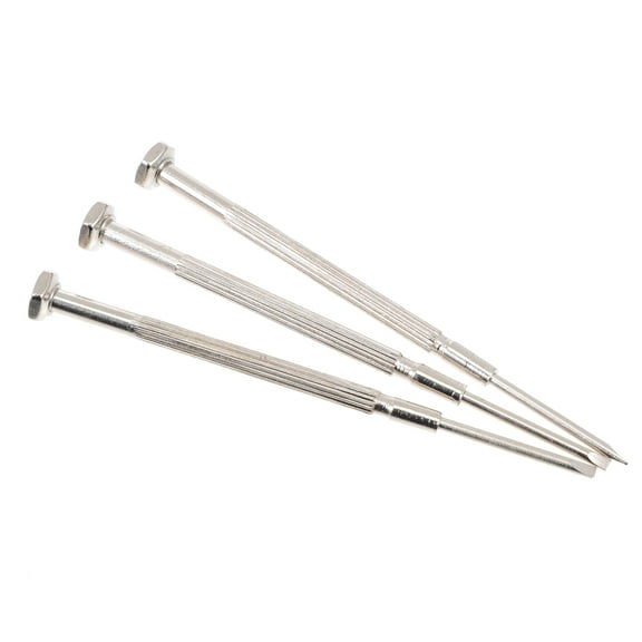 WHAMVOX Flute Repair Screwdriver Metal 3Pcs 3.38X0.35X0.35in