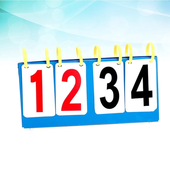 WHAMVOX Score Flipper with Stand Sports Keeper Board Table Volleyball