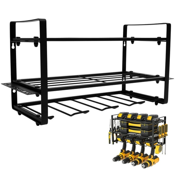 WHAMVOX Compact Design Home Tool Storage Holder 1Pcs 11.81X7.87X9.45in