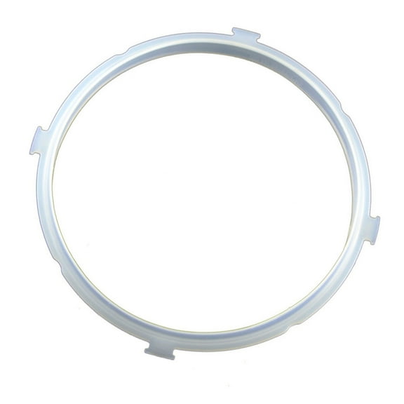 WHAMVOX Seal Ring For Pressure Cooker 24X24X0.4In Silicone White Prevent Leaking Boiling Protection 1Pcs