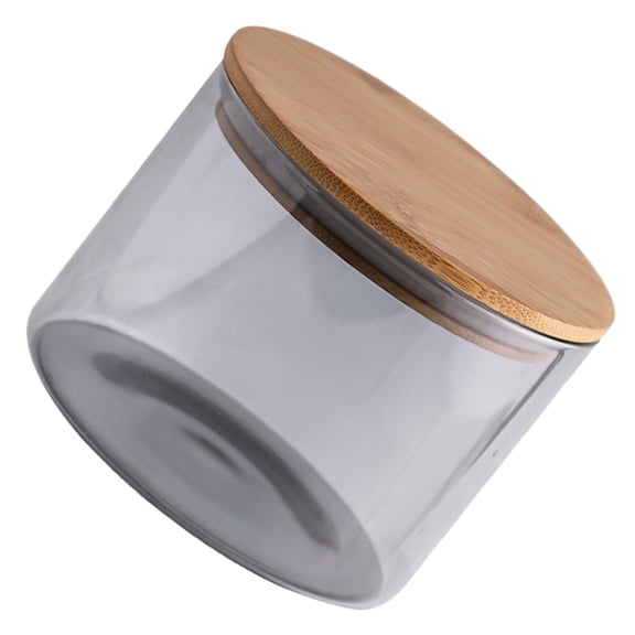 KHBUAB Glass Food Storage Jar with Airtight Seal for Dry Foods, Snacks, and Pantry Organization - 1 Piece