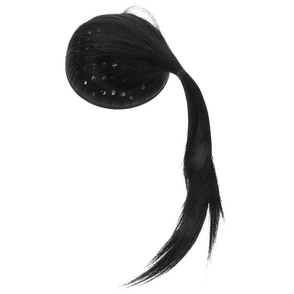 WHAMVOX Seamless Wig Enhancer Hair Volume Pad Wig Volume Increase Hair Extensions Ponytail Hair Extensions Pads for Natural Seamless Look