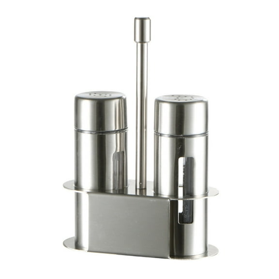 WHAMVOX Seasoning Salt Dispenser Jar Bottle Set and Pepper Pot