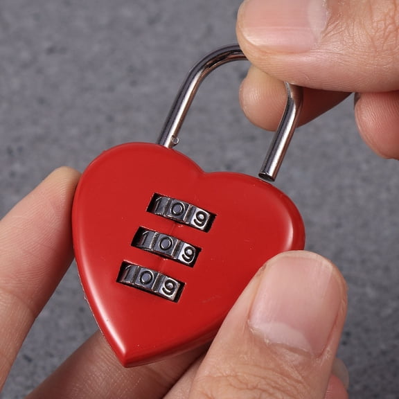 WHAMVOX Security Luggage Locks 3- Resettable Combination Password Locks Padlocks