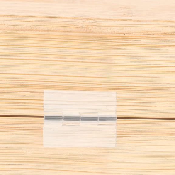 WHAMVOX Self Adhesive Acrylic Hinges for DIY Use Sturdy and Corrosion Resistant Red Color 5 Pieces