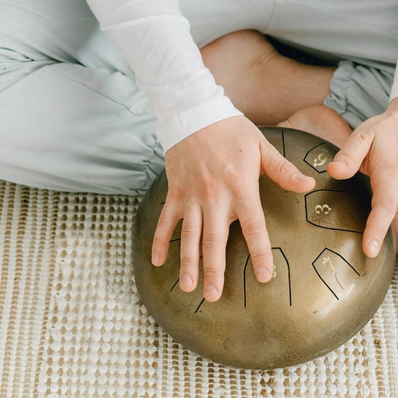 SKISUNO Beginner Drum Sticks Musical Instrument Stickers Coffee Paper 1Set For Diy Projects Drum