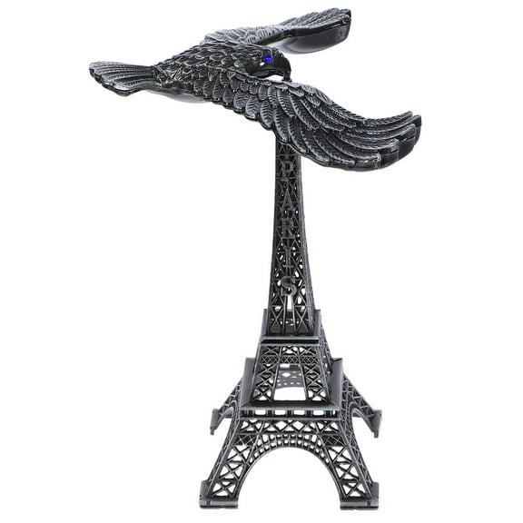 FESTFENDS Eiffel Tower Model Balance Eagle Toy Gun Gray 1 Piece For Desktop