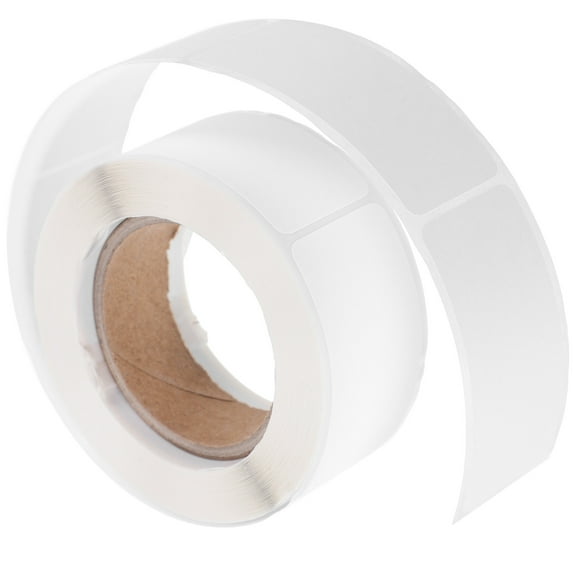 WHAMVOX  Self-adhesive Label Sticky Pantry Labels Number Stickers for Jars White