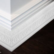 SEWCHICS Whamvox 3D Minimalist Self Adhesive Wall Trim Moulding Waterproof DIY Home Office Bathroom Bedroom Kitchen