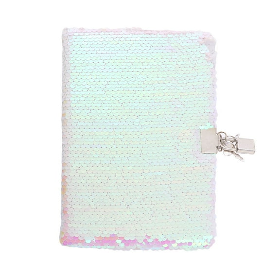 HOOWIFFY Cute Stationary Hoowiffy Reversible Sequin Notebook for Travel and Daily Use