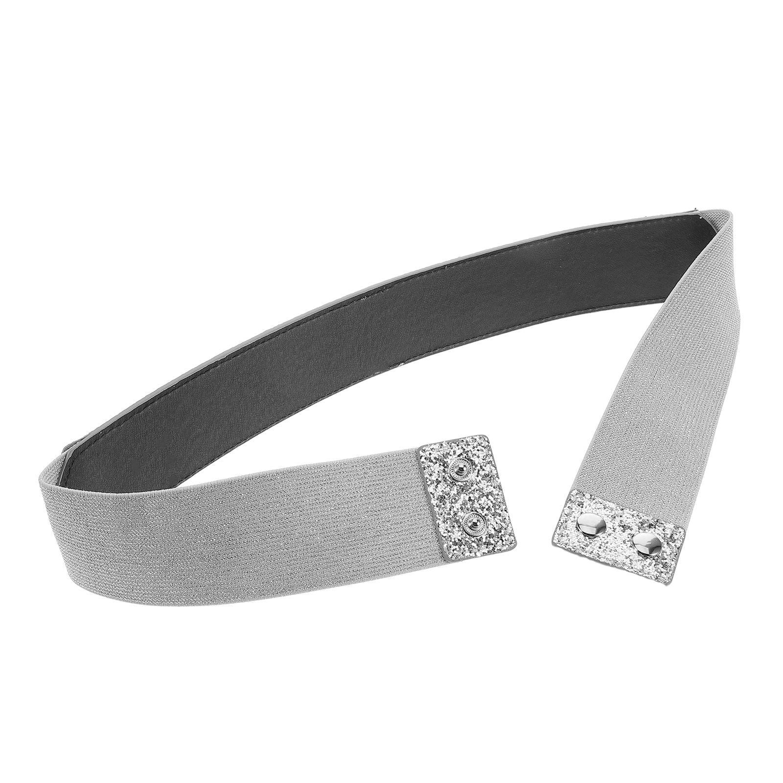 Stretch Belt Silver Sequin Belt 1