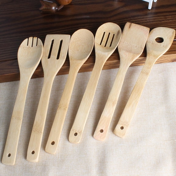 WHAMVOX 6-Piece Kitchenware Set with Spoons, Scoops, and Essential Cooking Tools Accessories for Home Cooking