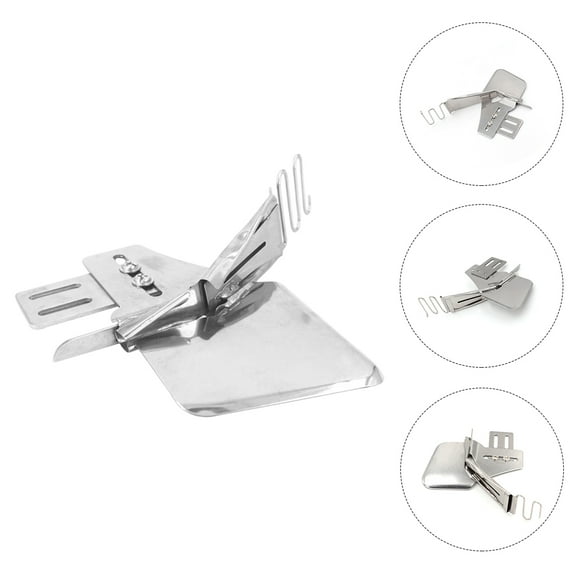 WHAMVOX Sewing Machine Attachment Polygonal Hemmer Guide with Scale Quilting Binder