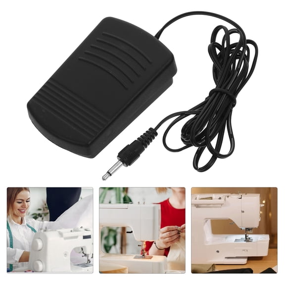 WHAMVOX Replacement Sewing Machine Foot Pedal, Steady and Safe Small Sewing Pedal for Smooth