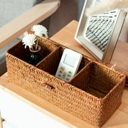 FESTFENDS Decorative Woven Sea Grass Basket for Kitchen Storage and Home Organization, 1 Piece