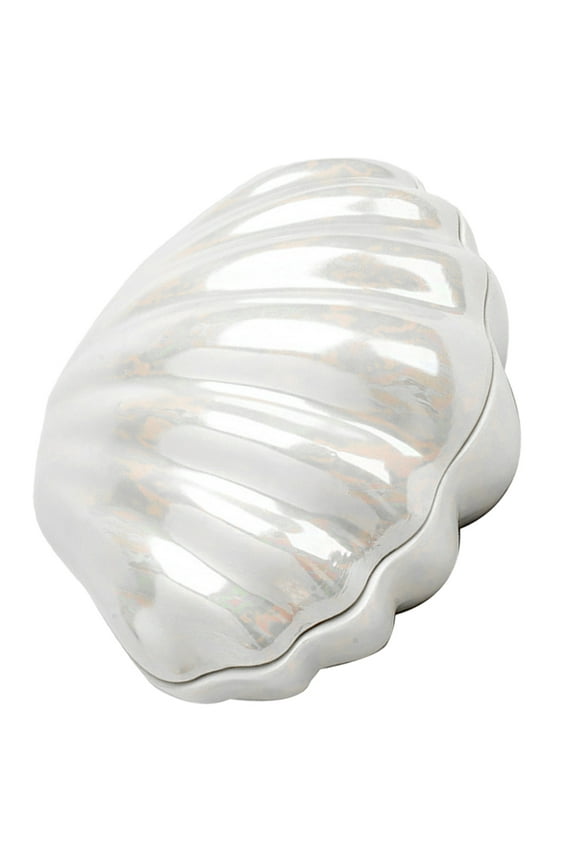 Shell Trinket Box Ring Holder Seashell Decor Box Jewelry Container Rings Earrings Holder