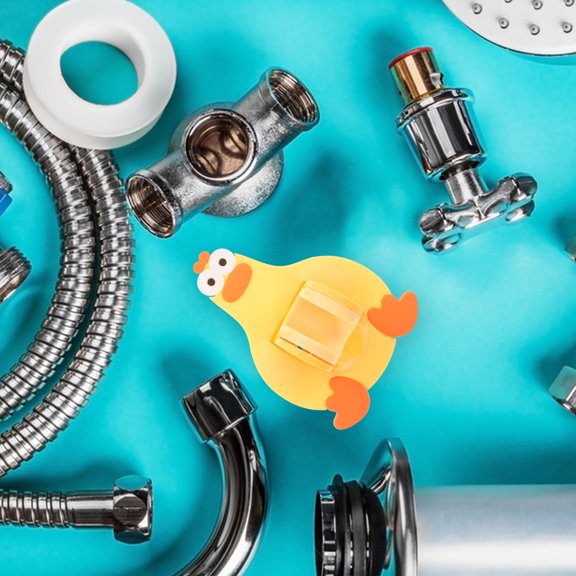 KHBUAB Easy Install Yellow Shower Bracket with Adjustable Angle for Handheld Shower Sprayer