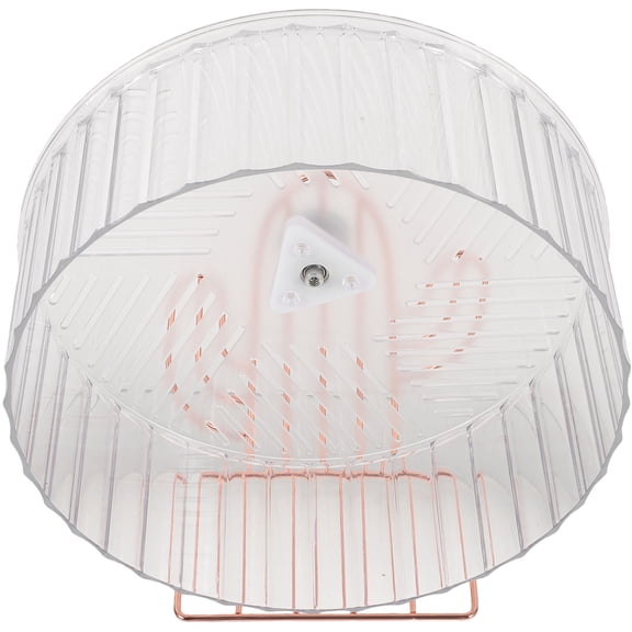 WHAMVOX Silent Exercise Wheel for Hamsters and Small Pets Durable Plastic and Alloy 12.5in