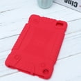 thumbnail image 1 of WHAMVOX Silicone Shockproof Hybrid Hard Case Cover Stand Holder for E-book Tablet Red, 1 of 8