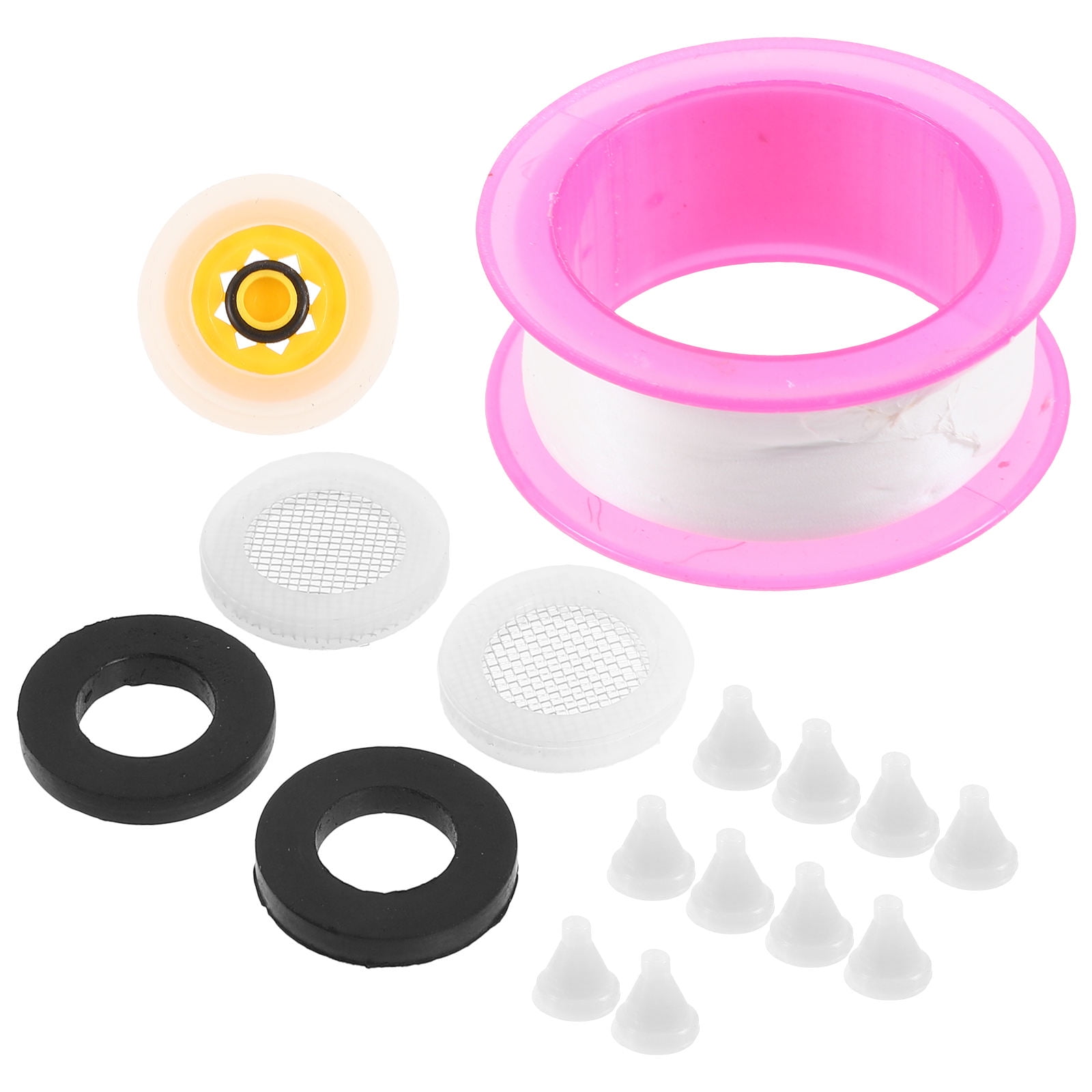 WHAMVOX Silicone Showerhead Replacement Parts for Home Use Pink Versatile and Sturdy Fits Most Shower Heads
