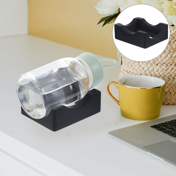 WHAMVOX  Silicone Tumbler Cradle Cup Holder for Tumblers Insert Stand Black