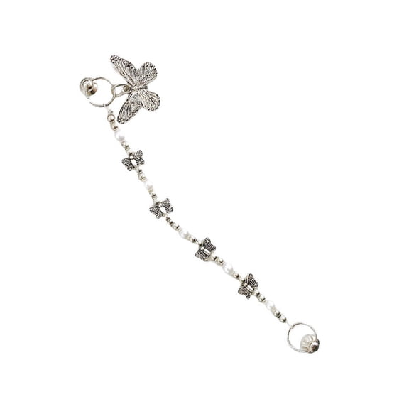 WHAMVOX Silver Alloy Phone Finger Strap for Decoration Drop Resistance Phone Grip Holder 5.5 Inch