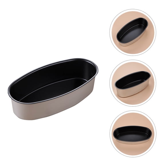 WHAMVOX Silver Aluminum Alloy Baking Mold for Cake Bread Cheese Perfect Home Bakeware 7 Inch