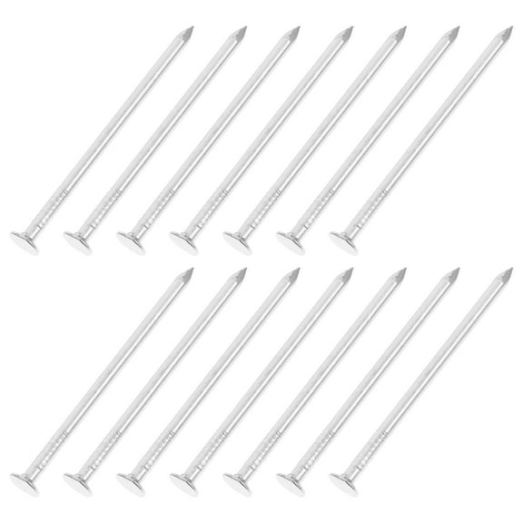 WHAMVOX Silver Iron Nails for Hanging Pictures and Wood Decor Reusable Long Life 50pcs