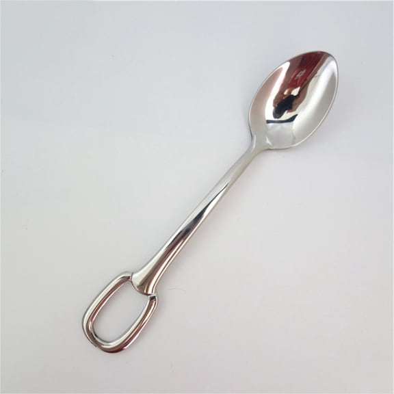 WHAMVOX Silver Stainless Steel Teaspoons for Kitchen Use Easy to Clean 304 Quality