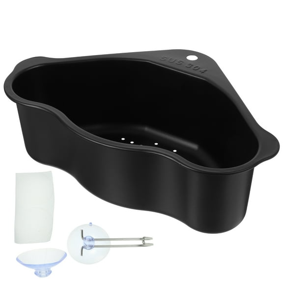 WHAMVOX  Sink Colander for Kitchen Drain Strainer Stainless Steel Basket Residue