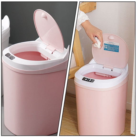 WHAMVOX Small Garbage Can Induction Trash Bin