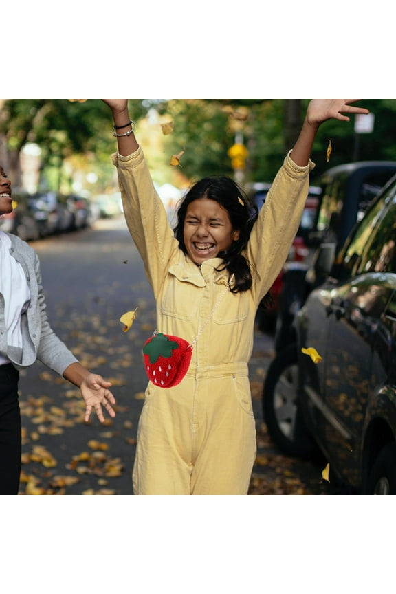 Small Pouches for Purse Cute Strawberry Packet Baby