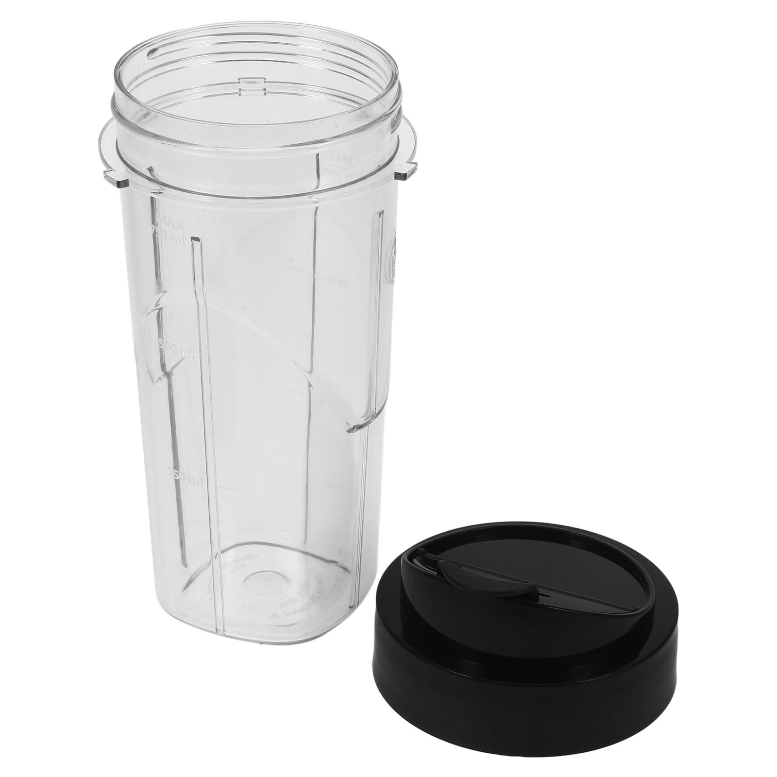 YSNOOWE Plastic Cup Replacement Black For Home Users Kitchen Use 1 Set 9.24X4.05X4.05in