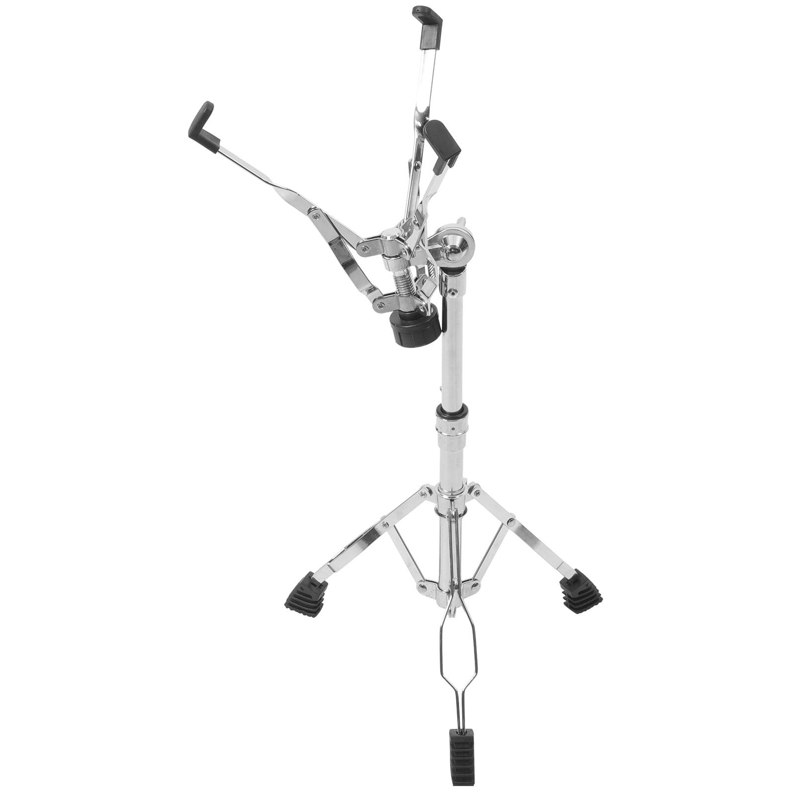 WHAMVOX Snare Drum Practice Rack Portable Support Telescopic Drums Silver