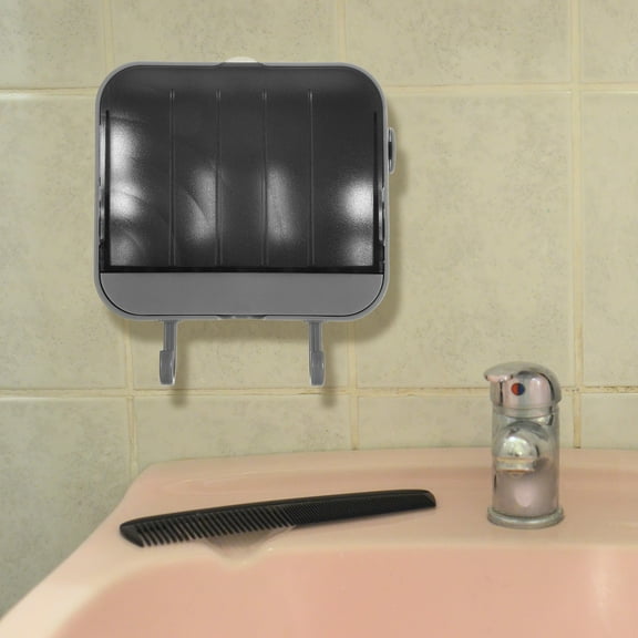WHAMVOX Soap Box Dish with Drain Tray Holder Drainage Design