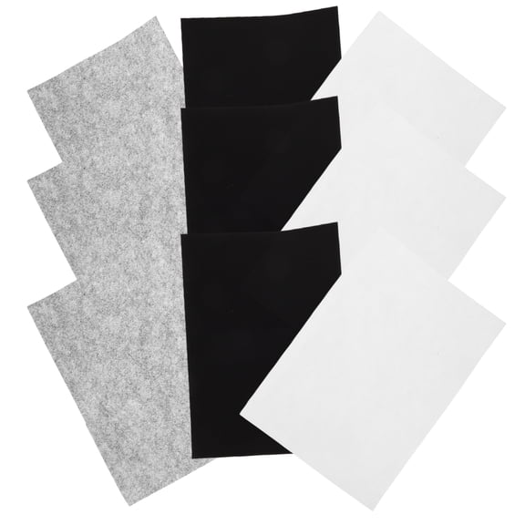 WHAMVOX Soft Felt Sheets Diy Material Colorful For School Projects Home Decoration