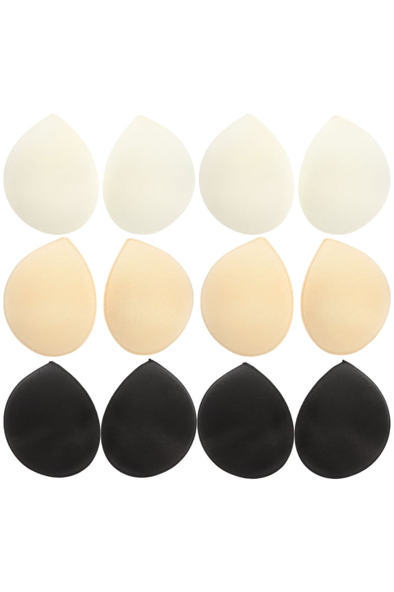 Soft Sponge Bra Padding Inserts for Swimsuits Sports Bras and Bikinis Assorted Color Curve