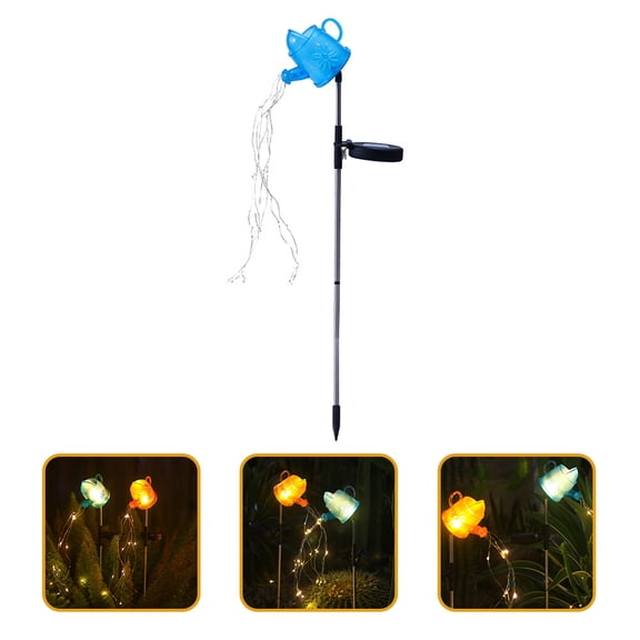 WHAMVOX Solar Light Solar Lawn Lamp Kettle Shower Light Outdoor Landscape Light